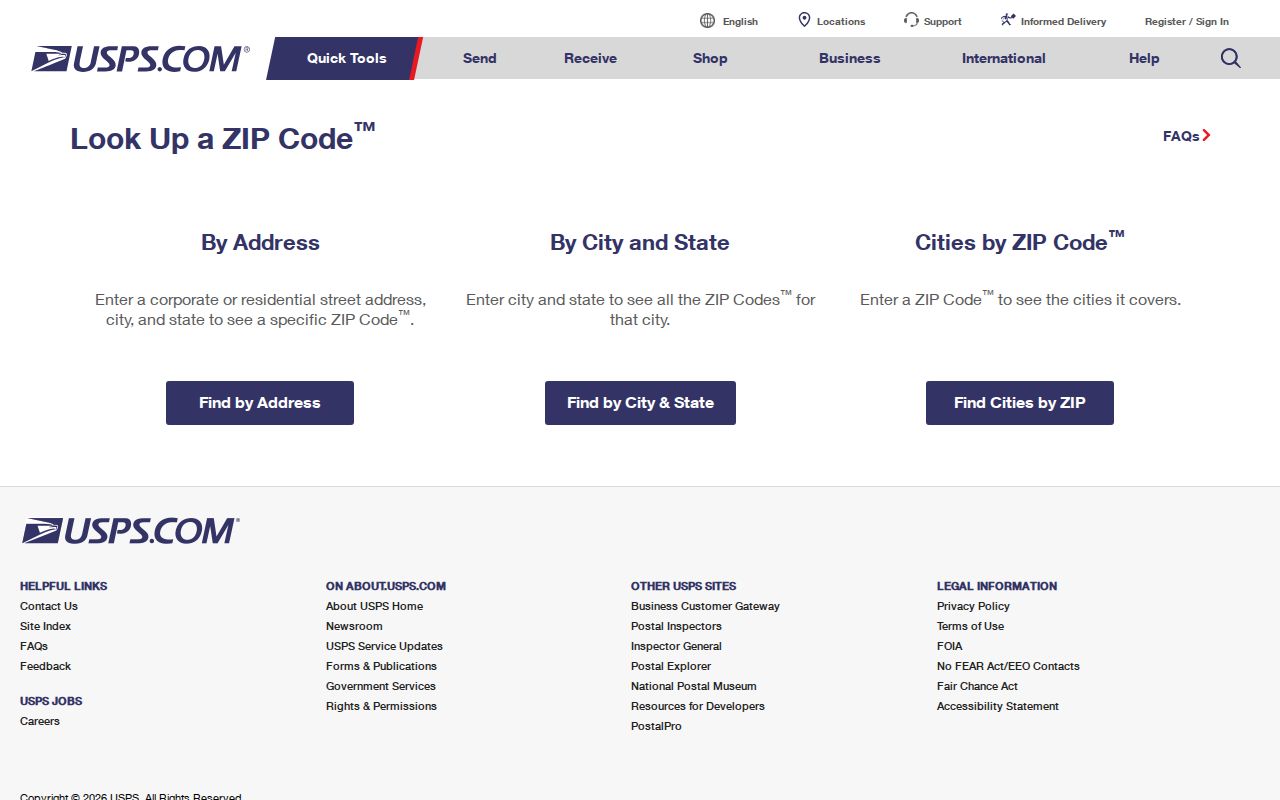 Amherst ZIP code directory USPS ZIP lookup